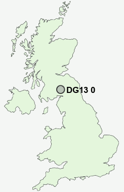 UK Postcode map