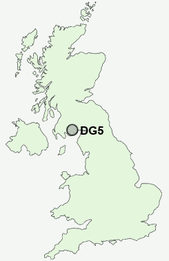 UK Postcode map