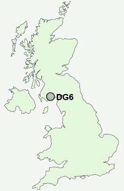 UK Postcode map