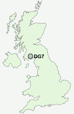 UK Postcode map