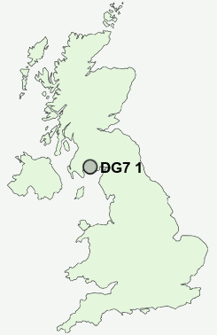 UK Postcode map