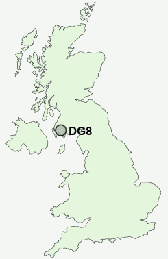 UK Postcode map