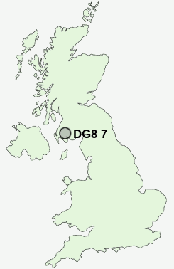 UK Postcode map