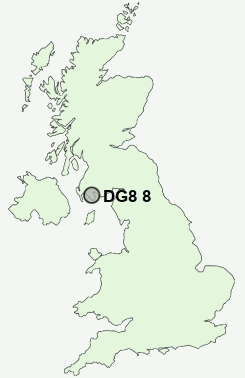 UK Postcode map