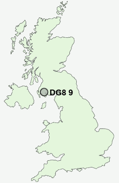 UK Postcode map