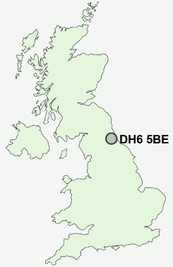 UK Postcode map