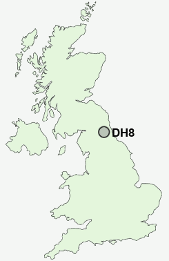 UK Postcode map