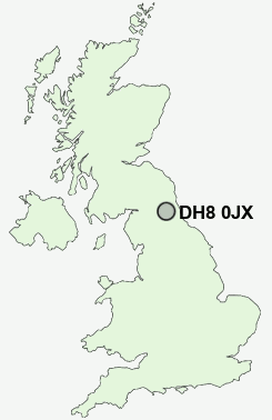 UK Postcode map