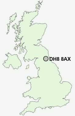 UK Postcode map