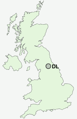 UK Postcode map