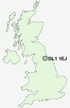 UK Postcode map