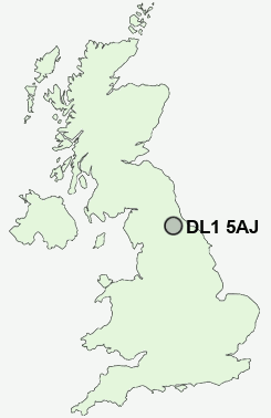 UK Postcode map