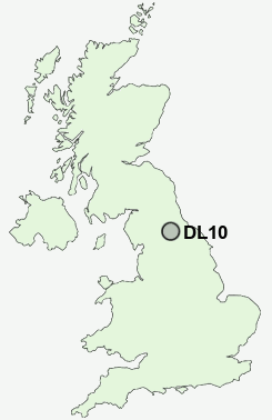 UK Postcode map