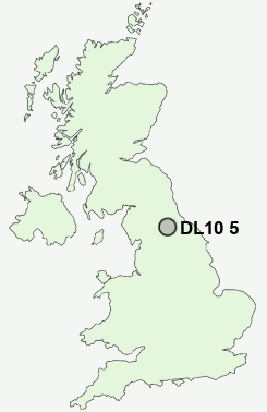 UK Postcode map