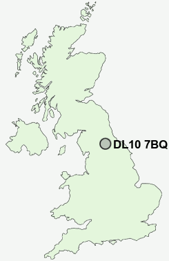 UK Postcode map