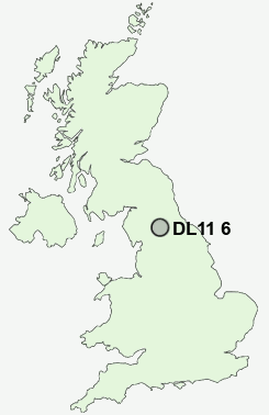 UK Postcode map