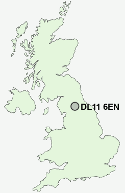 UK Postcode map