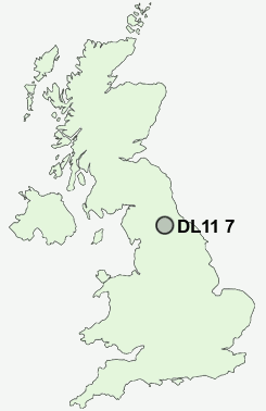 UK Postcode map