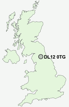 UK Postcode map