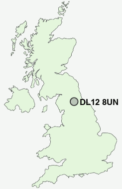 UK Postcode map