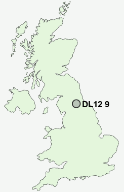 UK Postcode map