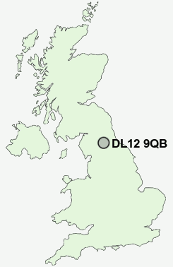 UK Postcode map