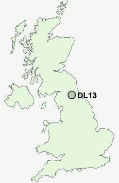 UK Postcode map