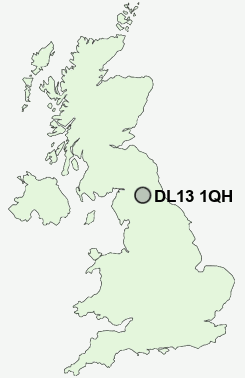 UK Postcode map