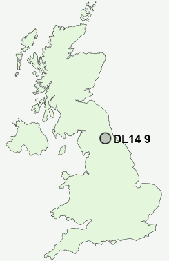 UK Postcode map