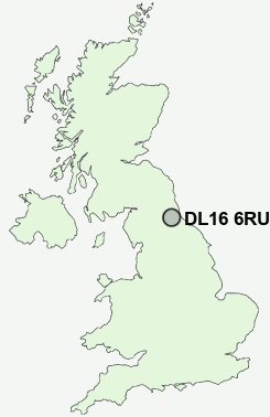 UK Postcode map