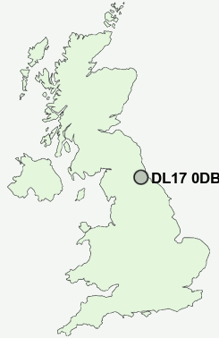 UK Postcode map