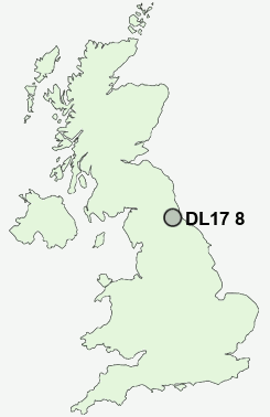 UK Postcode map