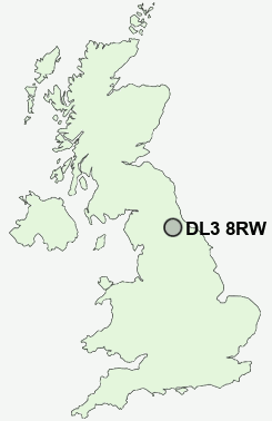 UK Postcode map