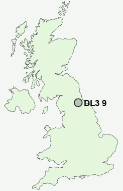 UK Postcode map