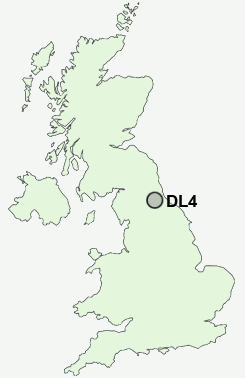 UK Postcode map