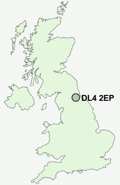 UK Postcode map