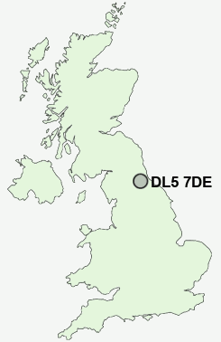 UK Postcode map