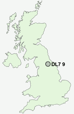 UK Postcode map