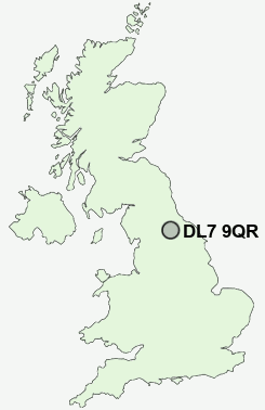 UK Postcode map