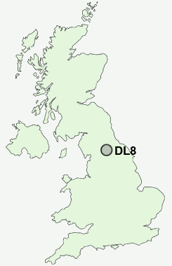 UK Postcode map