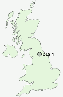 UK Postcode map