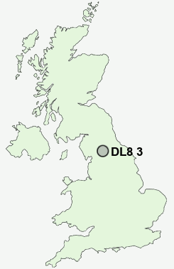 UK Postcode map