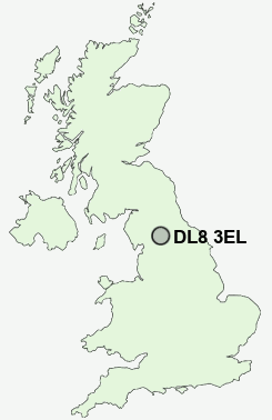 UK Postcode map