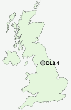 UK Postcode map