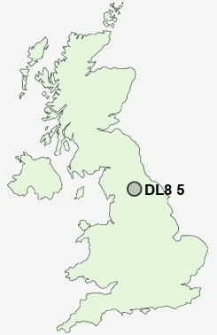 UK Postcode map