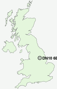 UK Postcode map