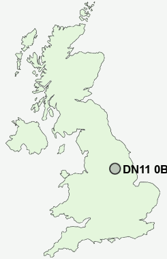 UK Postcode map