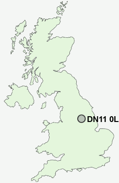 UK Postcode map