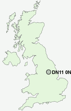 UK Postcode map