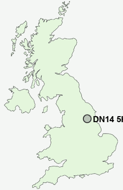 UK Postcode map